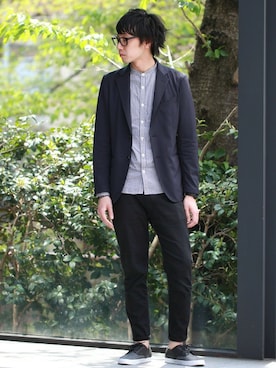 KKさん（メンズ・176cm）の春コーディネート