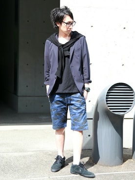 KKさん（メンズ・176cm）の春コーディネート