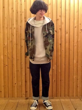 「SOLCA（ソルカ）のアイテム」を使った、かいとさん（メンズ・165cm）の夏コーディネート