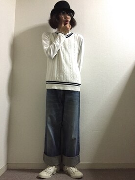 「m.mOrchestra（エムエムオーケストラ）のアイテム」を使った、かいとさん（メンズ・165cm）の夏コーディネート