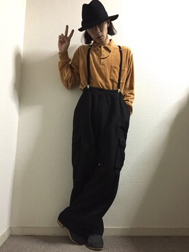 「Ralph Lauren」｜「アイテム（その他シューズ）」を使った、かいとさん（メンズ・165cm）の秋コーディネート