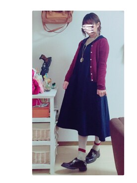 「Crisp」｜ukiさん（レディース・158cm）の冬コーディネート