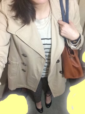 「SOUP（スープ）のアイテム（パンプス）」を使った、ゆつつんさん（レディース・158cm）の秋コーディネート