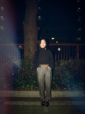 akariさん（レディース・150cm）の冬コーディネート