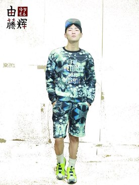 由藤輝さんのコーディネート