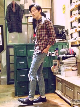 由藤輝さんのコーディネート