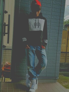 「REBTRAIT（レブトレイト）のアイテム」を使った、yuuuuuukitoさん（メンズ・170cm）の秋コーディネート