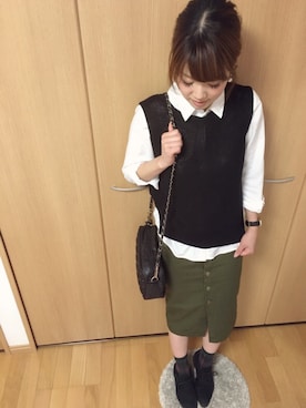 ·˖⋆*seikaᵕ̈❁*⋆さん(レディース・157cm)の秋コーディネート