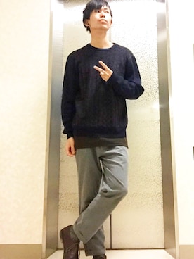 ゆきひろさん（メンズ・173cm）の秋コーディネート