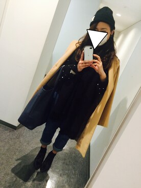 miiさん（レディース・155cm）の冬コーディネート