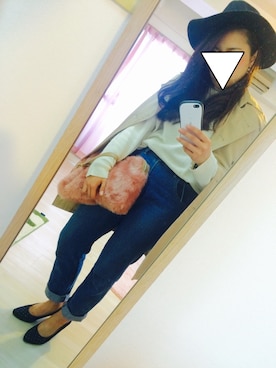 miiさん（レディース・155cm）の冬コーディネート