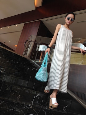 Tomomi💋さん（レディース・161cm）の夏コーディネート