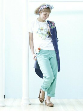 mikaさん（レディース・160cm）の春コーディネート