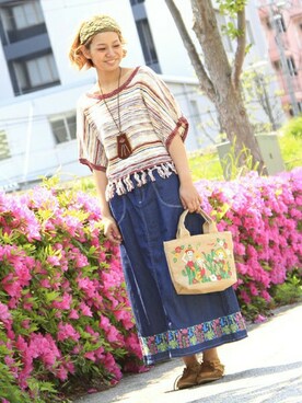 mikaさん(レディース・160cm)の春コーディネート