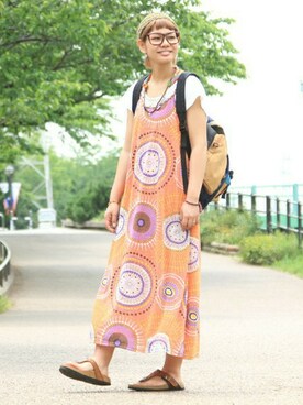 mikaさん（レディース・160cm）の春コーディネート