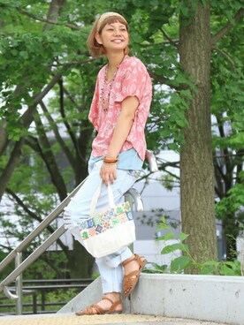 mikaさん(レディース・160cm)の春コーディネート