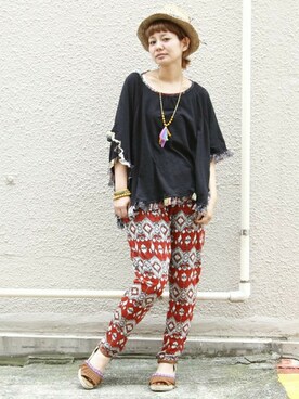 mikaさん（レディース・160cm）の春コーディネート