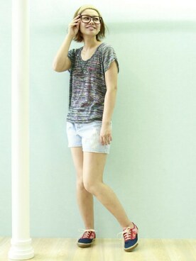 mikaさん(レディース・160cm)の夏コーディネート
