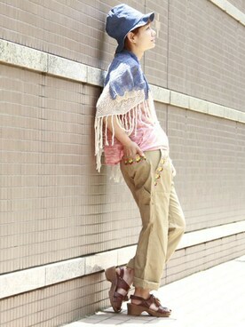 mikaさん（レディース・160cm）の夏コーディネート