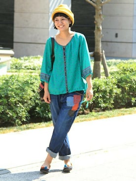 mikaさん（レディース・160cm）の夏コーディネート