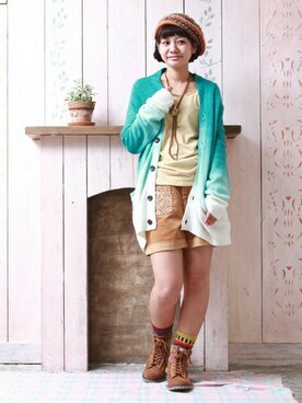 mikaさん（レディース・160cm）の秋コーディネート