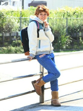 mikaさん(レディース・160cm)の秋コーディネート