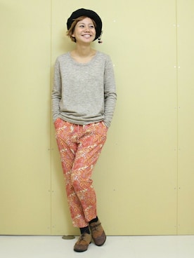 mikaさん（レディース・160cm）の秋コーディネート