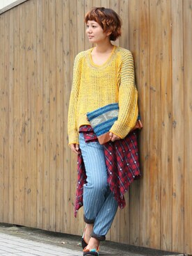 mikaさん（レディース・160cm）の秋コーディネート