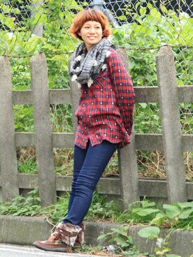 mikaさん(レディース・160cm)の秋コーディネート