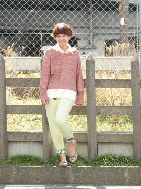 mikaさん（レディース・160cm）の春コーディネート