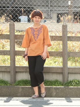 mikaさん（レディース・160cm）の春コーディネート