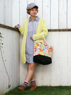 mikaさん（レディース・160cm）の春コーディネート