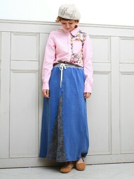 mikaさん（レディース・160cm）の春コーディネート