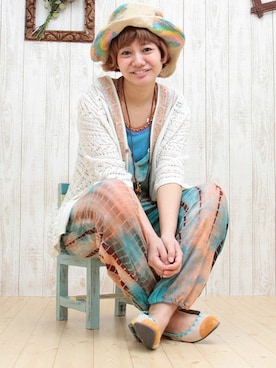 「チチカカ」｜「アイテム（パンプス）」を使った、mikaさん（レディース・160cm）の春コーディネート