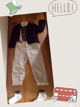 「しまむら（シマムラ）のアイテム（その他パンツ）」を使った、さくらさん（レディース・162cm）の春コーディネート