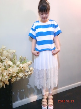 MoMoさん(レディース・164cm)の夏コーディネート