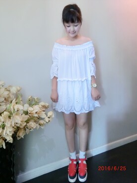 MoMoさん（レディース・164cm）の夏コーディネート