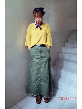 MoMoさん（レディース・164cm）の秋コーディネート