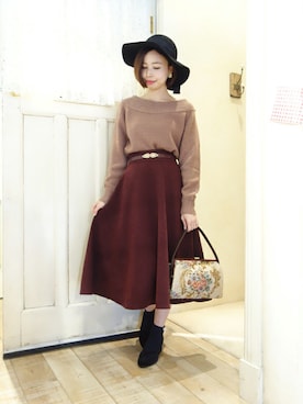 アンアナザーアンジェラスさん（レディース・157cm）の秋コーディネート