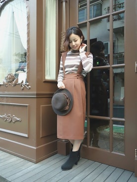 アンアナザーアンジェラスさん（レディース・157cm）の秋コーディネート