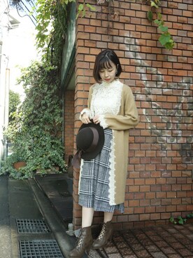 アンアナザーアンジェラスさん（レディース・157cm）の秋コーディネート