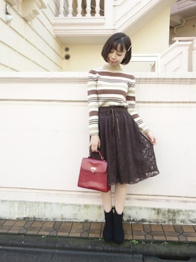 アンアナザーアンジェラスさん（レディース・157cm）の秋コーディネート