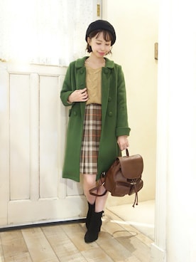 アンアナザーアンジェラスさん（レディース・157cm）の冬コーディネート