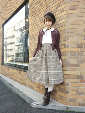 アンアナザーアンジェラスさん（レディース・167cm）の冬コーディネート