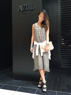 YUIMOさん（レディース・164cm）の夏コーディネート