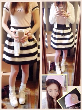 Rd Rouge Diamant アールディー ルージュ ディアマン のパーカーを使ったレディース人気ファッションコーディネート Wear