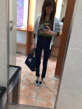 「イニシャルバック」｜みさんさん（レディース・154cm）の夏コーディネート