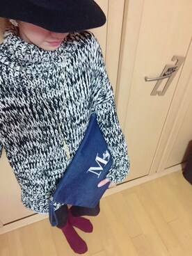 「Mistura（ミストゥーラ）のアイテム」を使った、みさんさん（レディース・154cm）の冬コーディネート