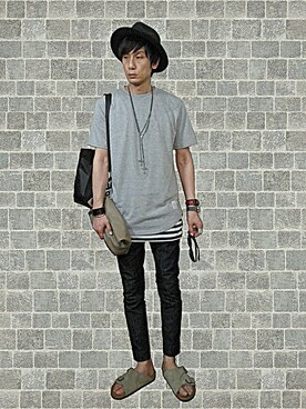 h.s.k.さん（メンズ・176cm）の夏コーディネート