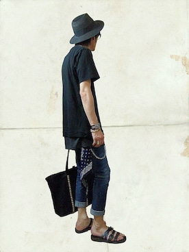 h.s.k.さん（メンズ・176cm）の夏コーディネート